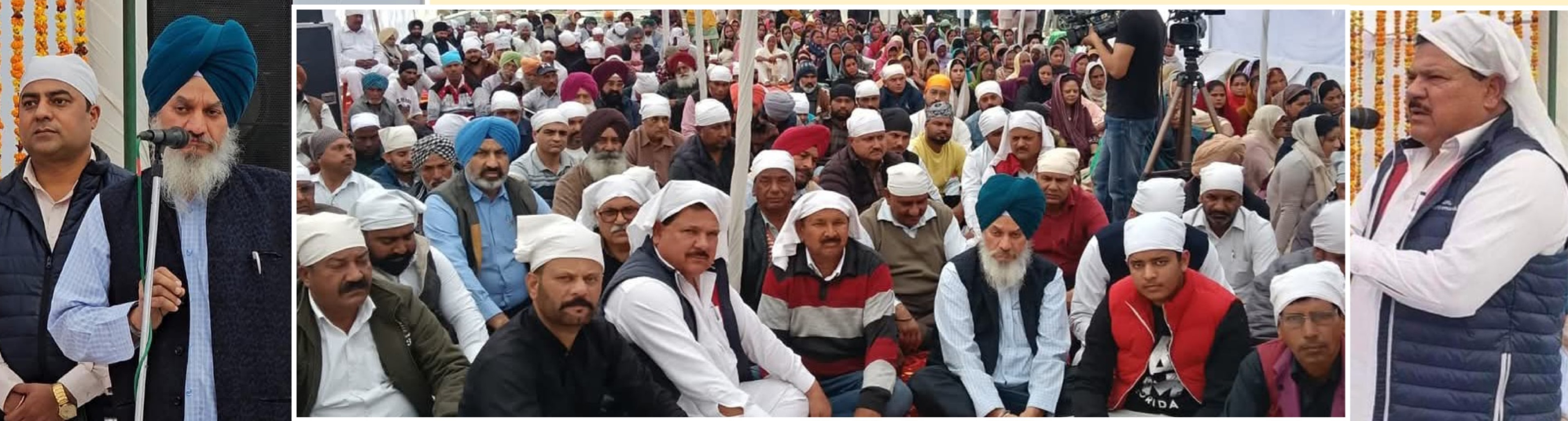 सरकार की गलत नीतियों के कारण सरपंच संदीप जैसे प्रगतिशील युवा समाज से बे बक्त बिछुड़ गए: ठेकेदार भगवान, चौहान, करीमपुरी